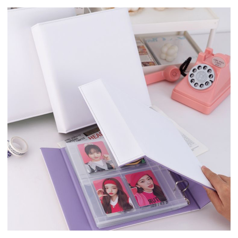 Kpop Photo Card Binder 3 Inch - Segregator A5 na karty fotograficzne Magnetyczny