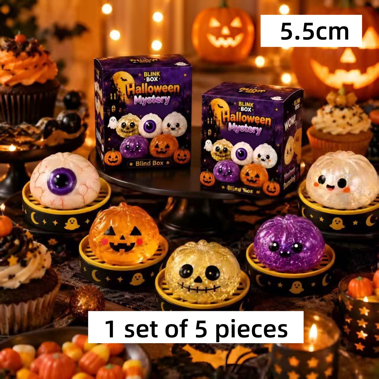 Music - Gorąca nowość: 5,5 cm Halloweenowy Duch
