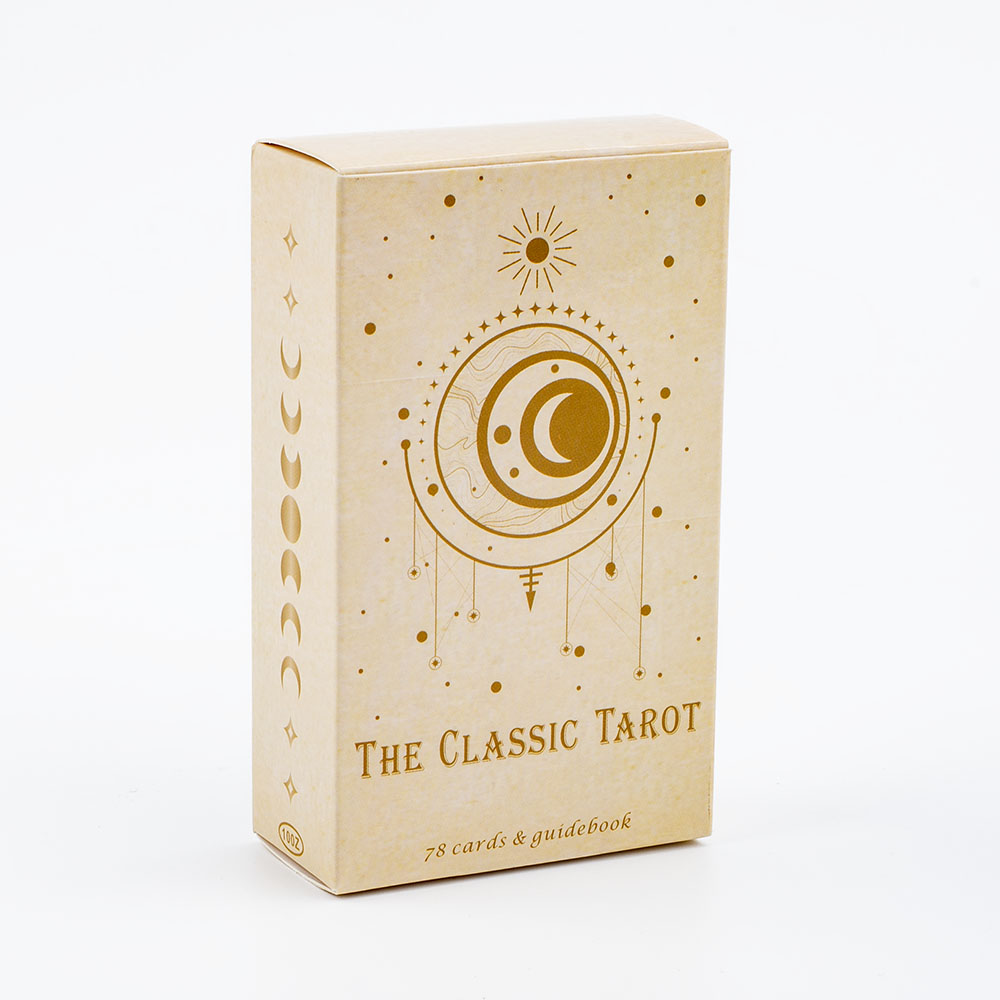 Tarot Deck With Guidebook - Klasyczna gra planszowa Tarot dla początkujących