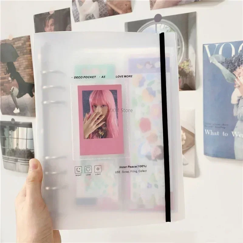 Kpop Photo Card Binder 3 Inch - A5 segregator uchwyt na fotokartki Kpop