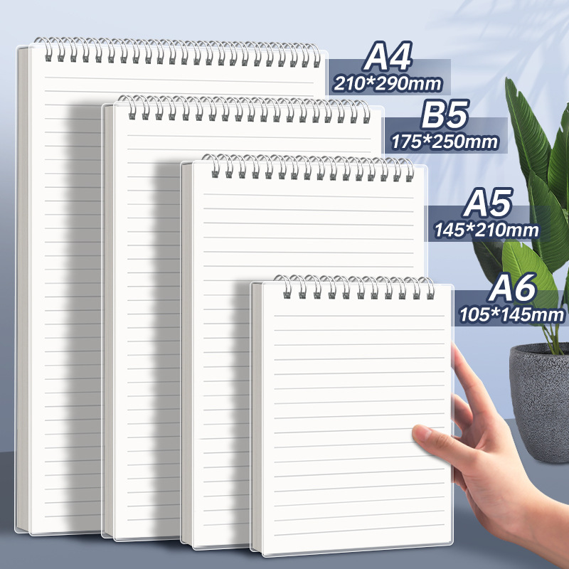 A5 Spiral Dotted Grid Notebook - A4 A5 B5 Spiralna cewka Notatnik