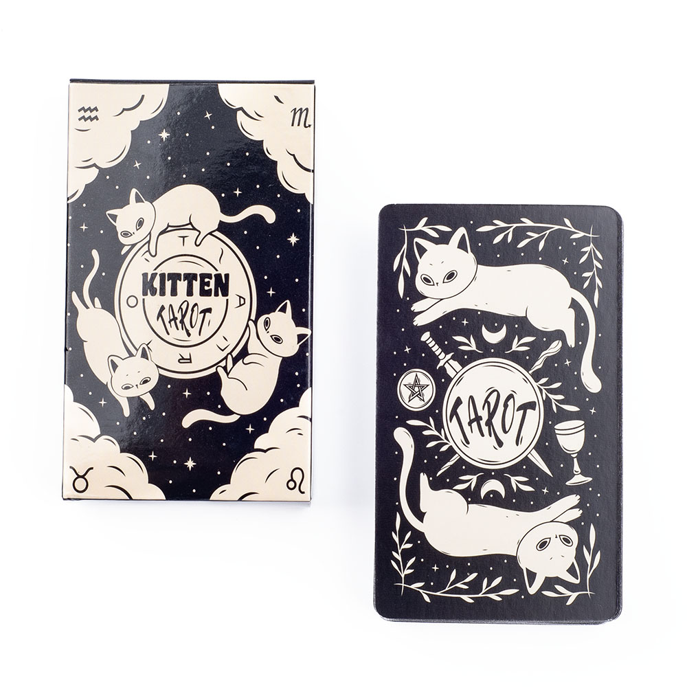 Kotek talia tarota 78 sztuk śl – Tarot Deck With Guidebook recenzja i cena