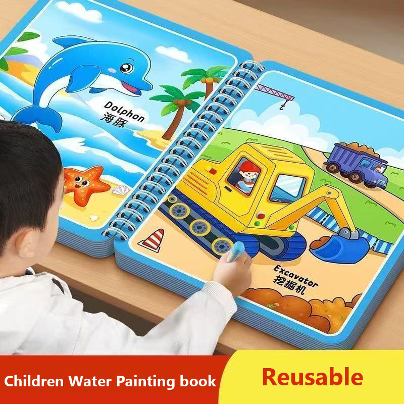 Magiczna książeczka do rysowan – Reusable Water Magic Coloring Book recenzja i cena