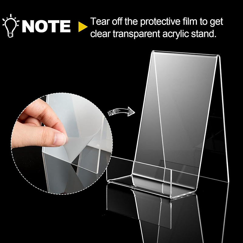 1 szt. Przezroczysty akrylowy  – Clear Acrylic Book Stand Holder recenzja i cena