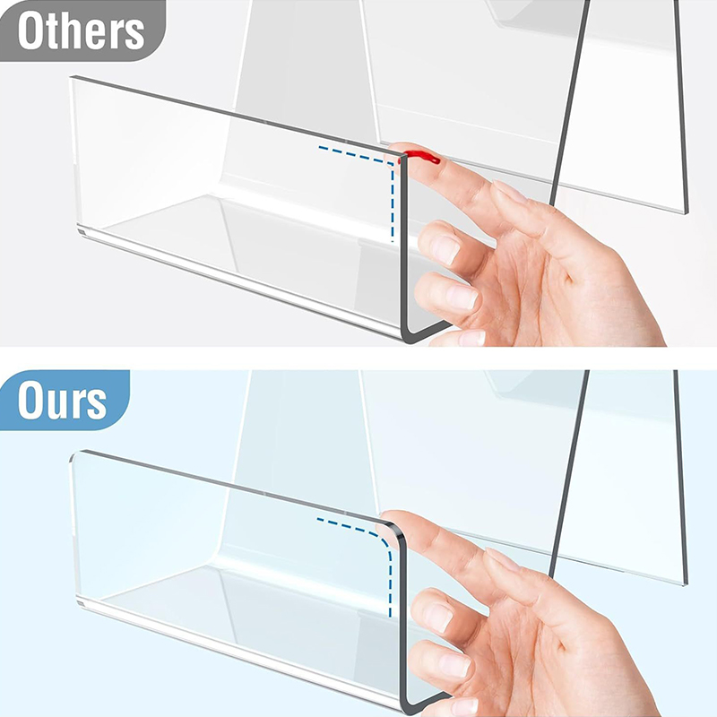 1 szt. Przezroczysty akrylowy  – Clear Acrylic Book Stand Holder recenzja i cena