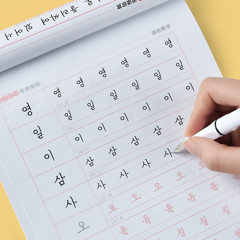 Dzieci uczące się języka korea – Chinese Calligraphy Practice Book recenzja i cena