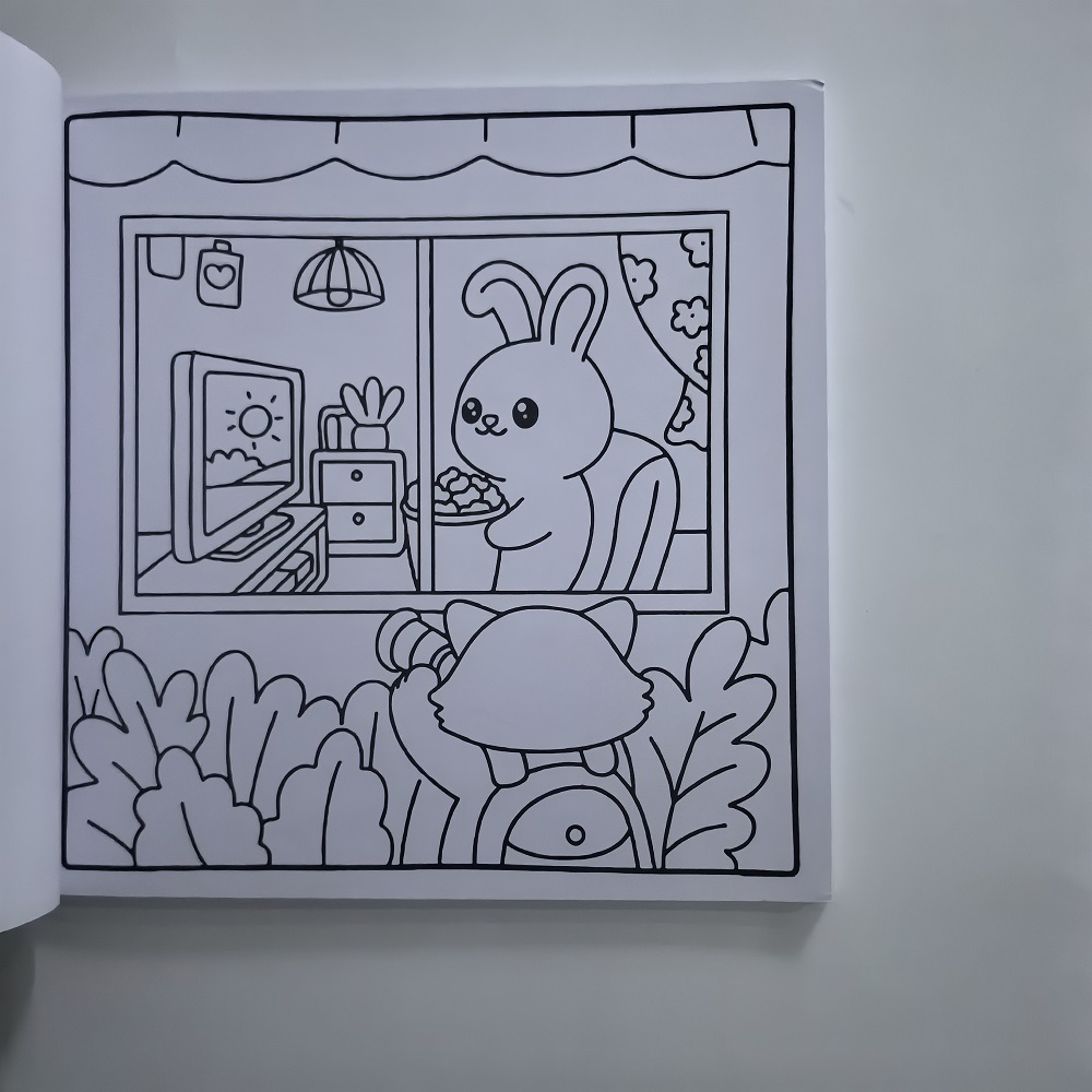 Kolorowanka dla dorosłych Fuzz – Adult Coloring Book Stress Relief recenzja i cena