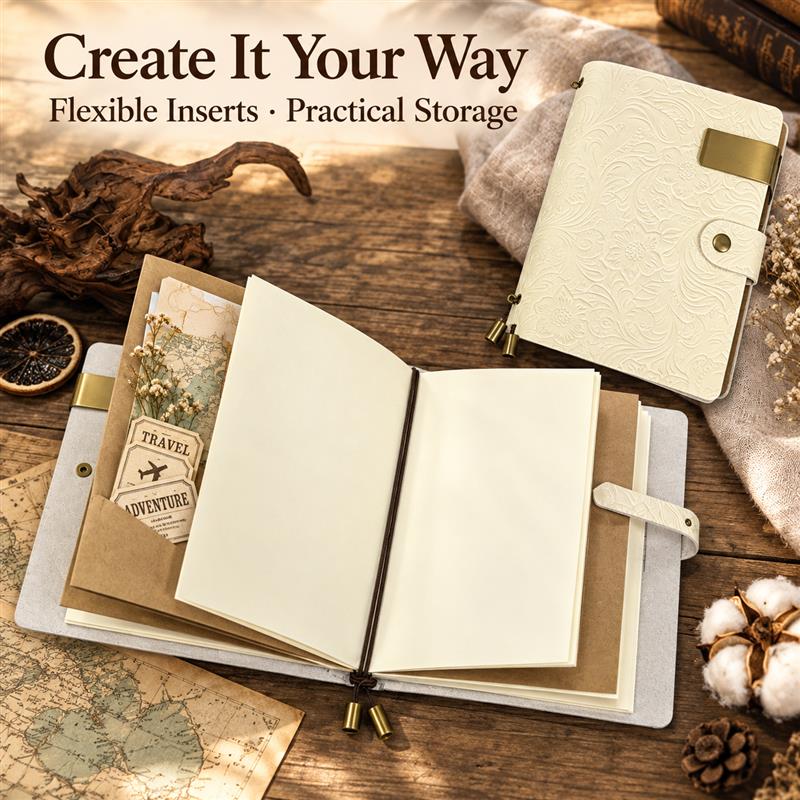 Notatnik podróżny A6 z najwyżs – Vintage Leather Journal Notebook recenzja i cena