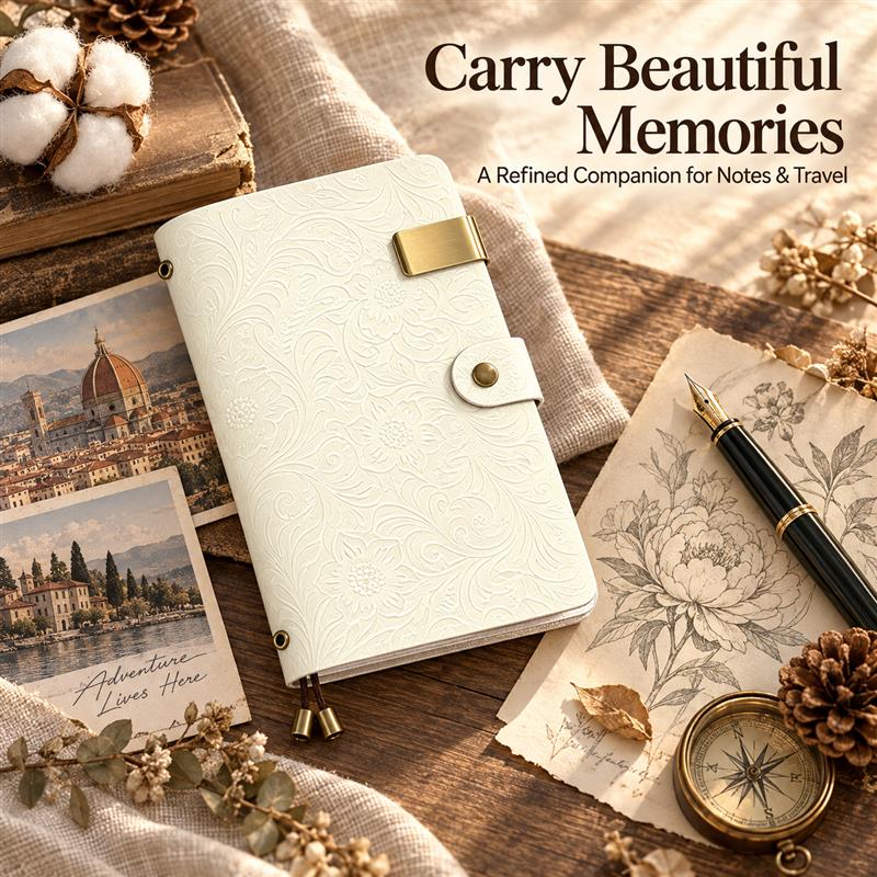 Notatnik podróżny A6 z najwyżs – Vintage Leather Journal Notebook recenzja i cena