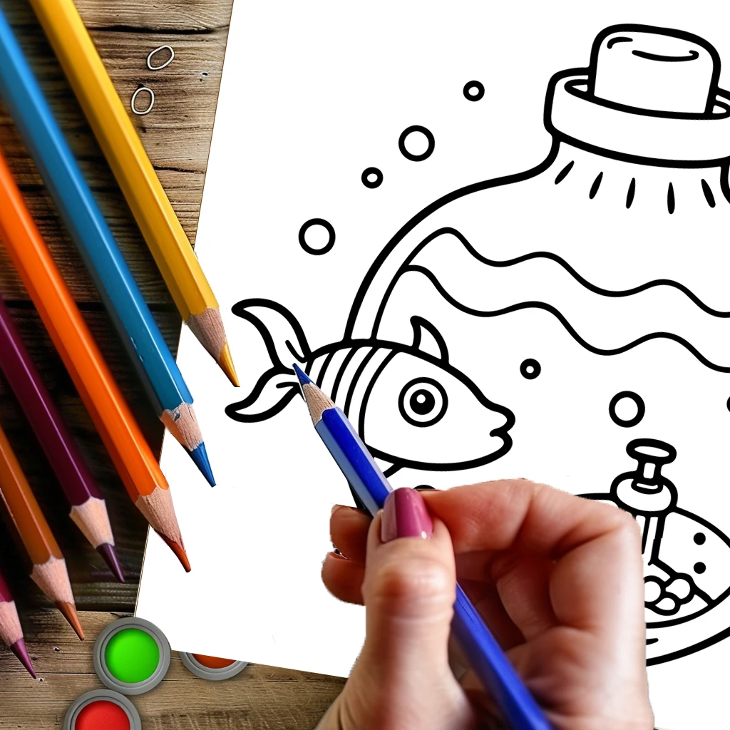 Magiczny słoik z książką do ko – Adult Coloring Book Stress Relief recenzja i cena