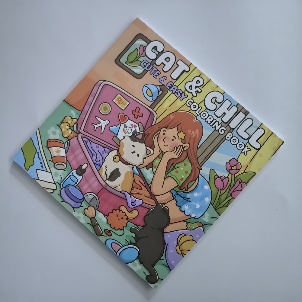 Książka do kolorowania dla dor – Adult Coloring Book Stress Relief recenzja i cena