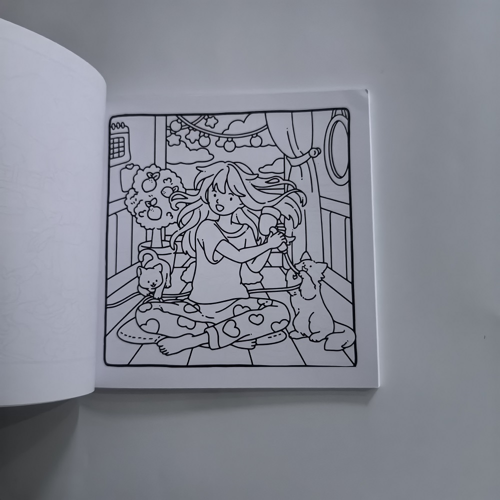 Książka do kolorowania dla dor – Adult Coloring Book Stress Relief recenzja i cena
