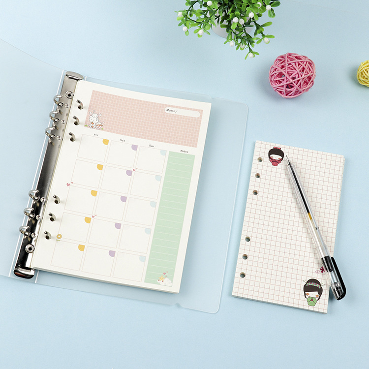 Wkład do notatnika A5 A6 z luź – A5 Spiral Dotted Grid Notebook recenzja i cena