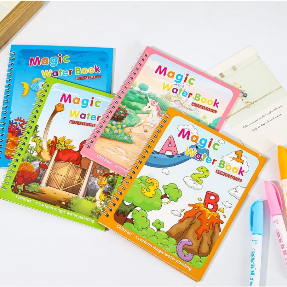 Magiczna książka rysunek wodny – Reusable Water Magic Coloring Book recenzja i cena
