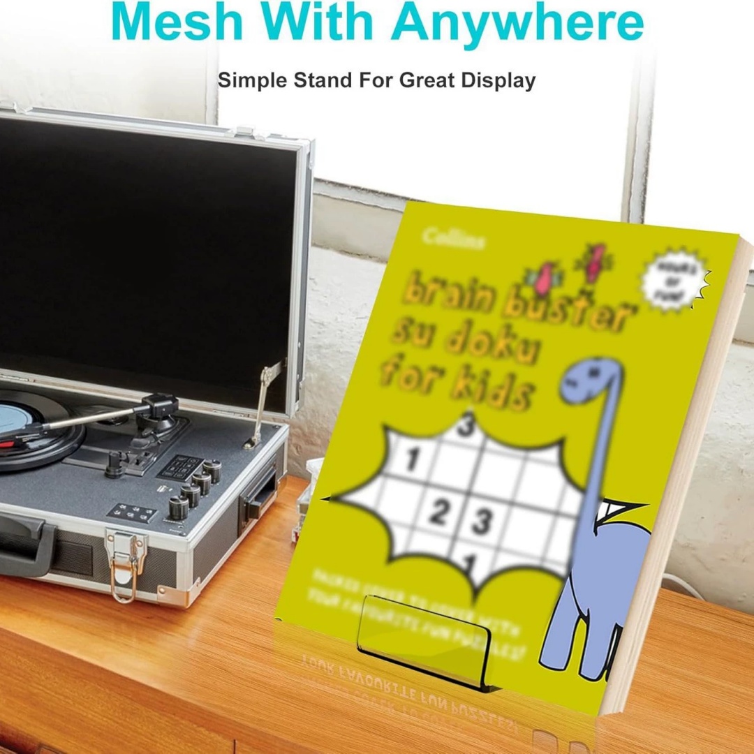 Akrylowy stojak na książki, pr – Clear Acrylic Book Stand Holder recenzja i cena