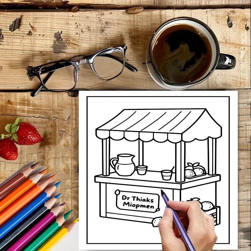 Kolorowanka Małe Przestrzeni d – Adult Coloring Book Stress Relief recenzja i cena