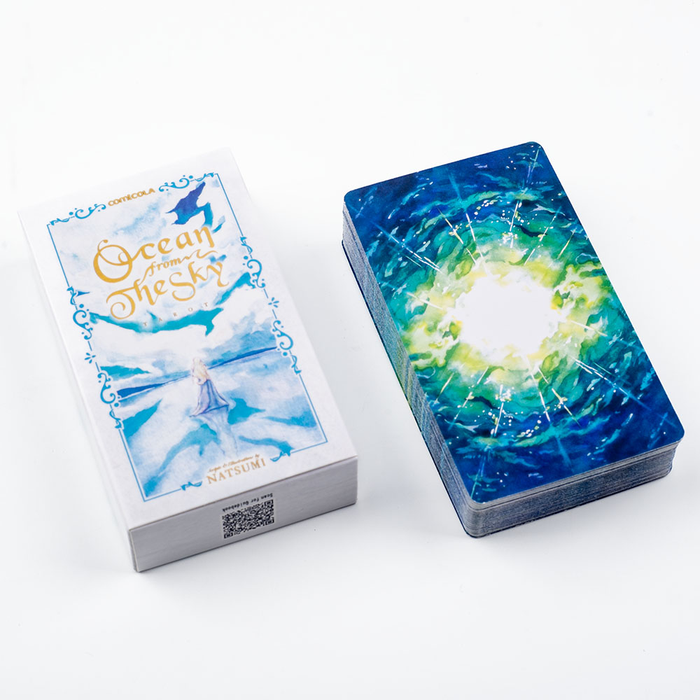 Ręcznie malowana kolorowana ka – Tarot Deck With Guidebook recenzja i cena