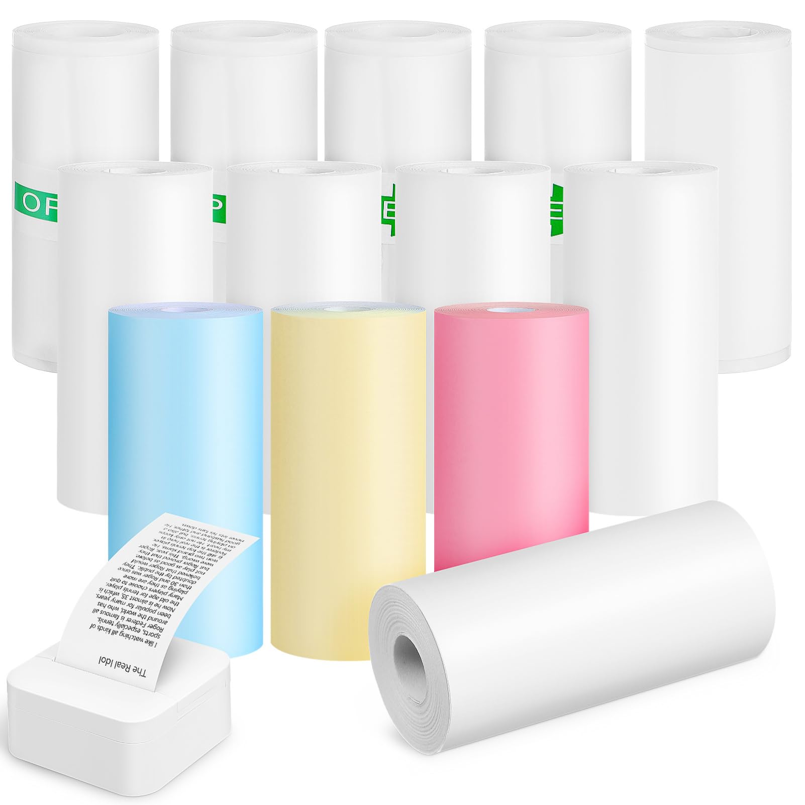 Papier termiczny do mini druka – Mini Pocket Thermal Printer Paper Roll recenzja i cena