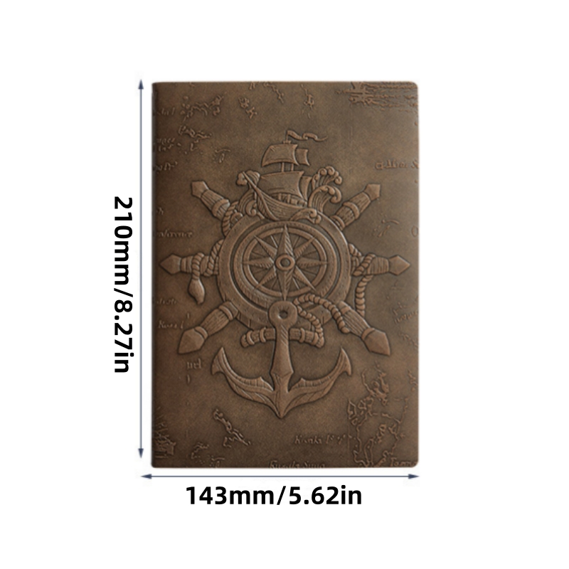 Notatnik A5 Retro, grube wewnę – Vintage Leather Journal Notebook recenzja i cena