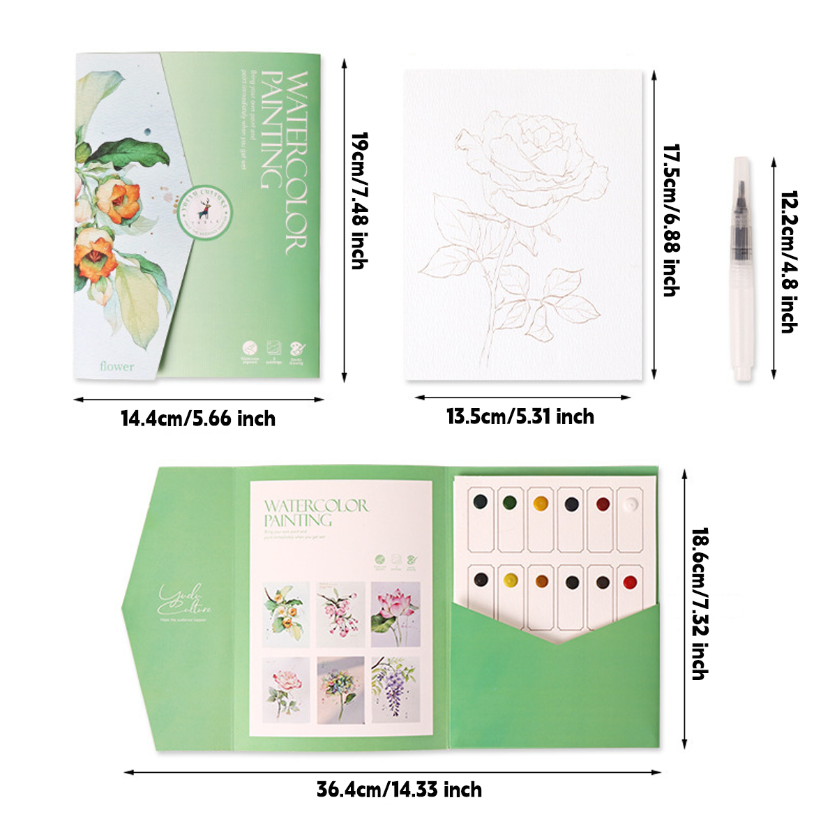 Kawaii kolorowanka z 12 zestaw – Stationery Books recenzja i cena