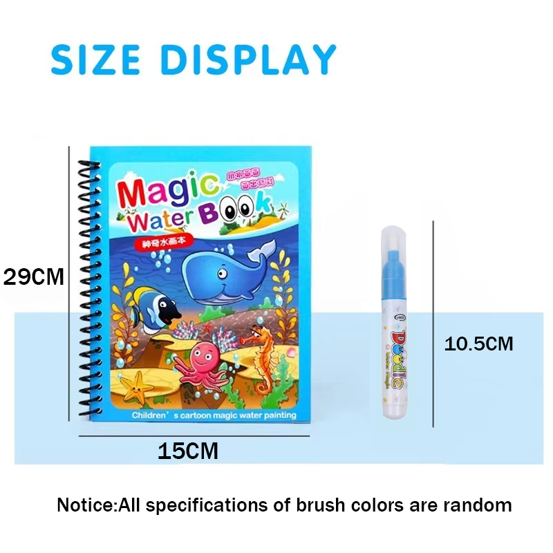 Magiczna książeczka do rysowan – Reusable Water Magic Coloring Book recenzja i cena