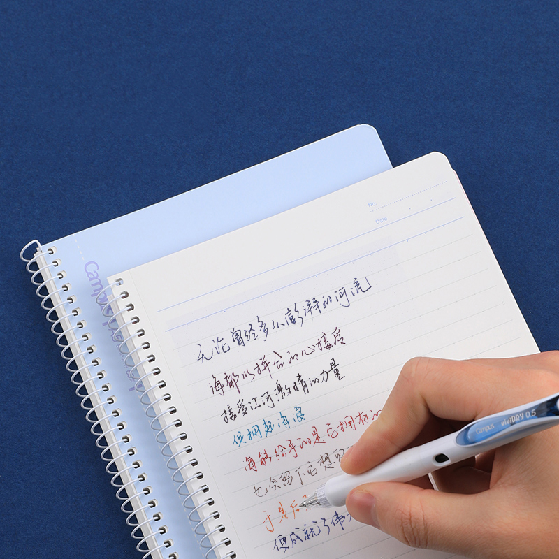 2 sztuk KOKUYO spirala książka – A5 Spiral Dotted Grid Notebook recenzja i cena