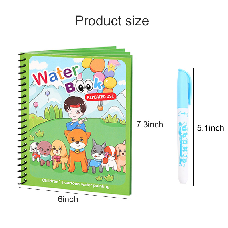 Magiczna Książeczka do Rysowan – Reusable Water Magic Coloring Book recenzja i cena