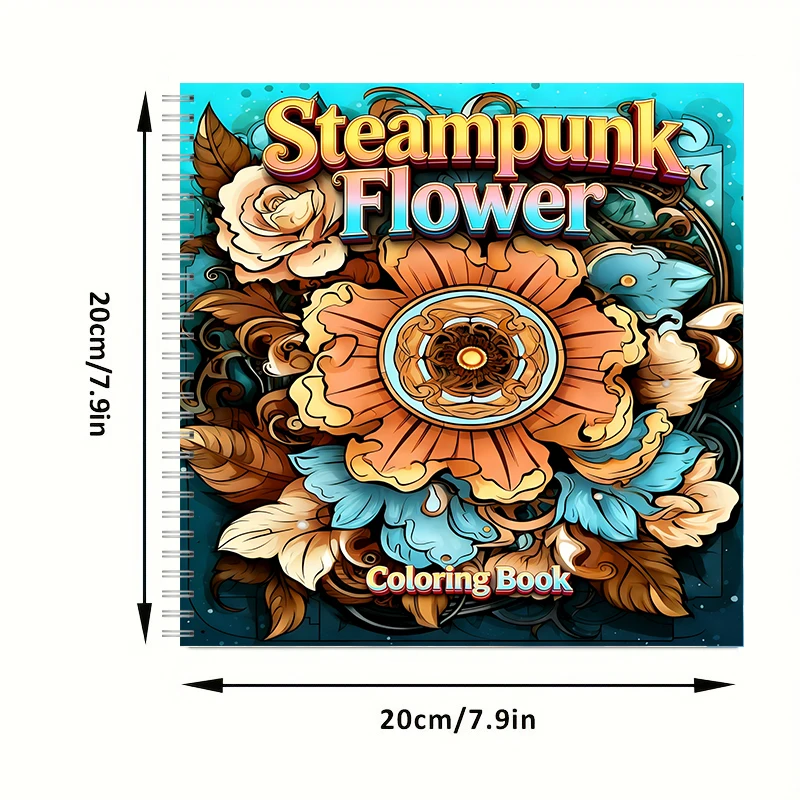 Książeczka do kolorowania Stea – Adult Coloring Book Stress Relief recenzja i cena