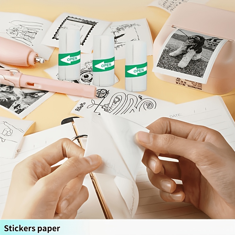 13 rolek mini papieru termiczn – Mini Pocket Thermal Printer Paper Roll recenzja i cena