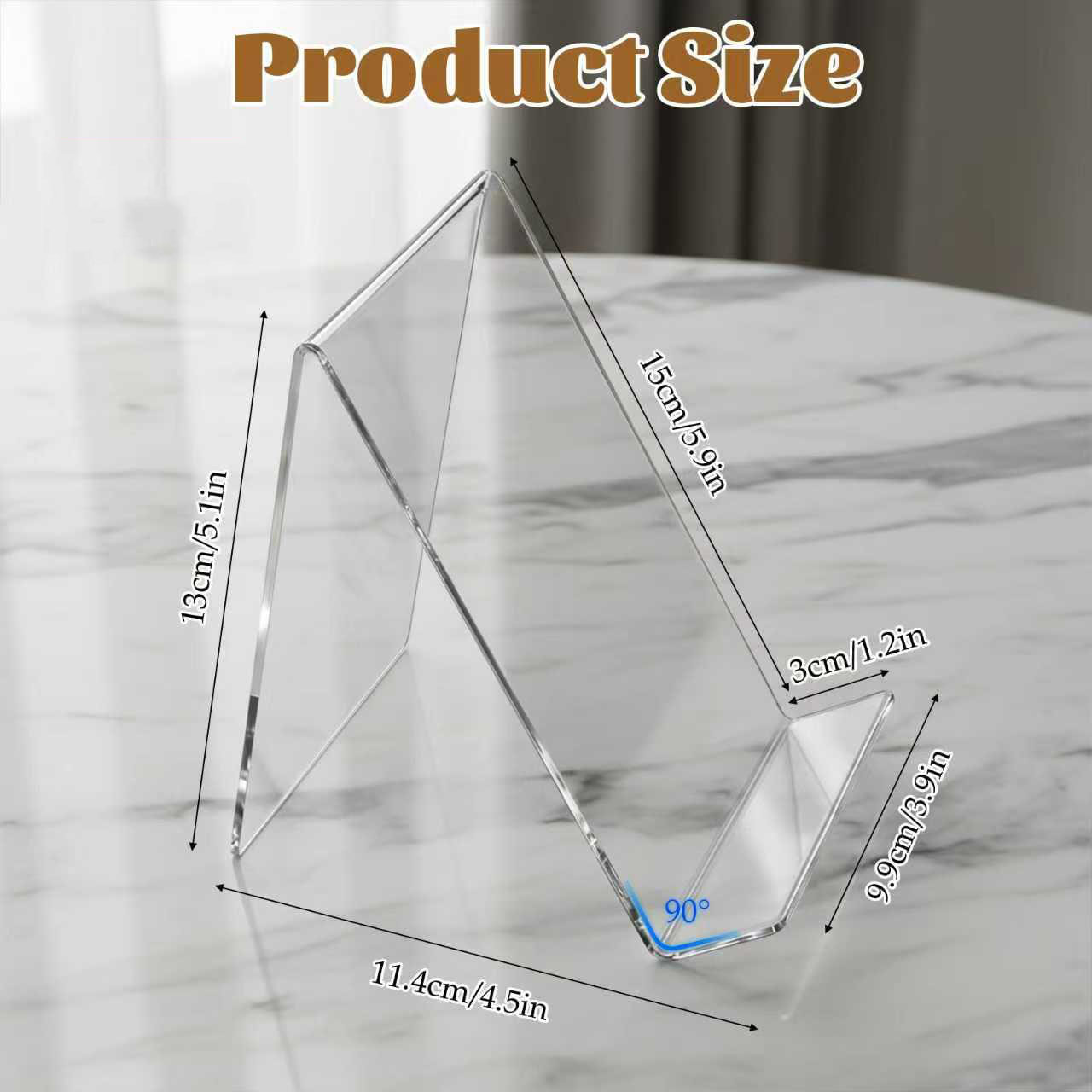 12 sztuk akrylowych stojaków n – Clear Acrylic Book Stand Holder recenzja i cena
