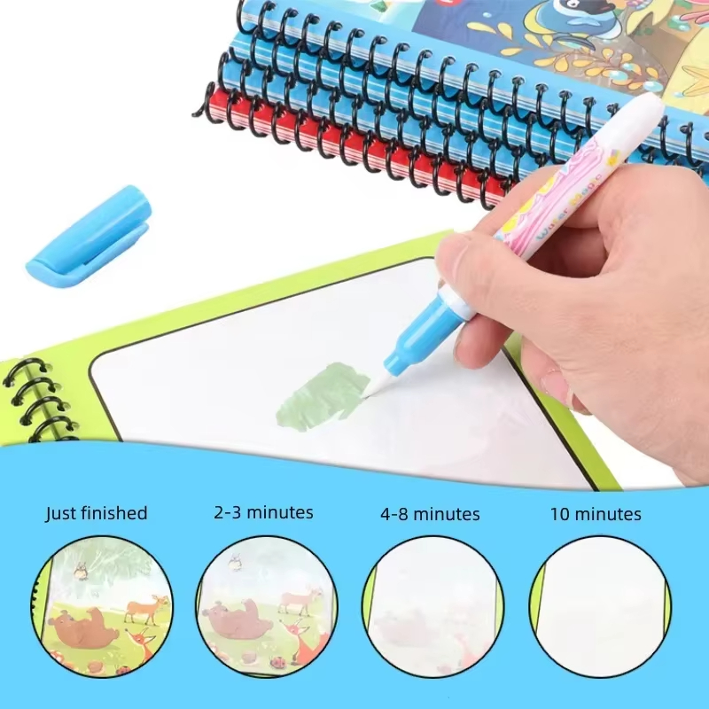 1 szt. Magiczna książeczka do  – Reusable Water Magic Coloring Book recenzja i cena