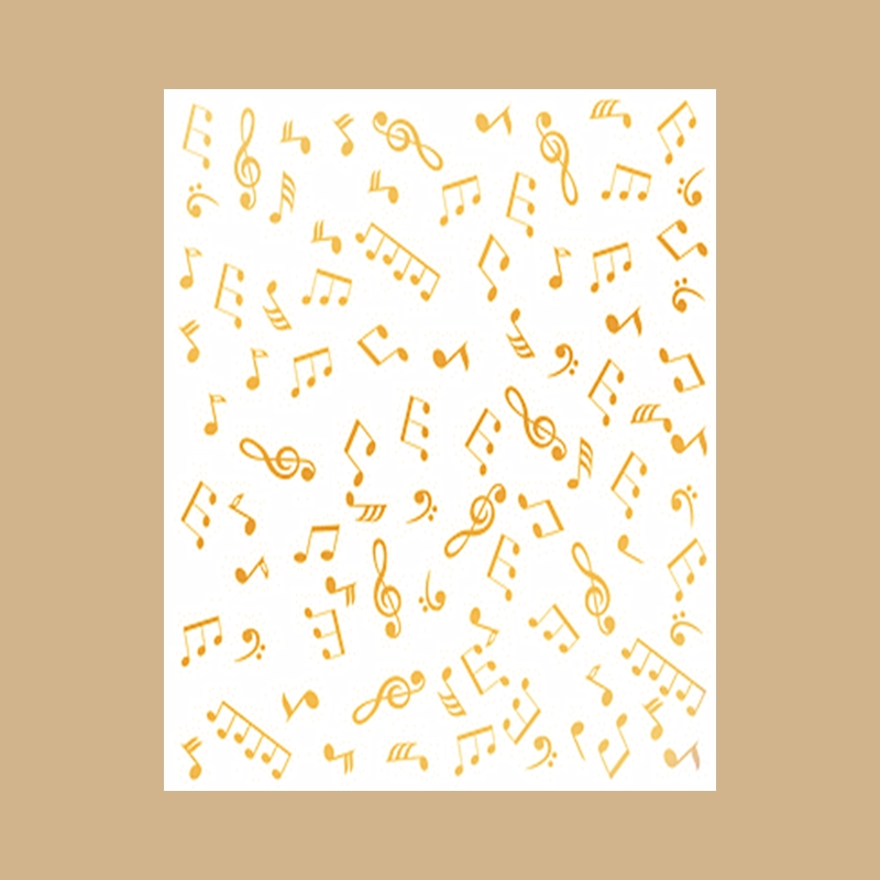 Płytka do hot stampingu, płyną – Blank Sheet Music Notebook recenzja i cena