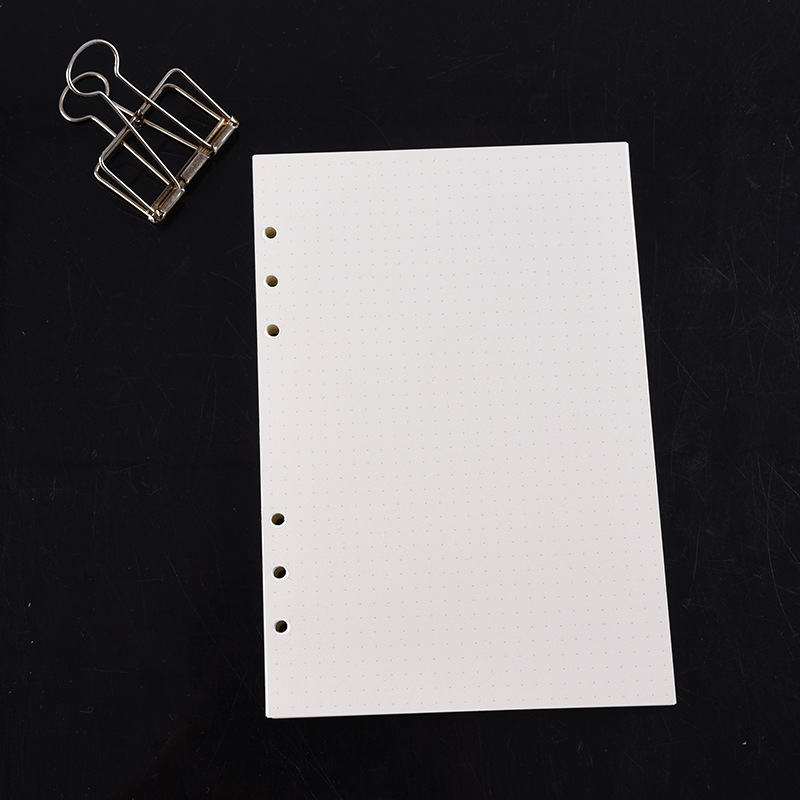 A5 A6 A7 Black Craft White Loo – A5 Spiral Dotted Grid Notebook recenzja i cena