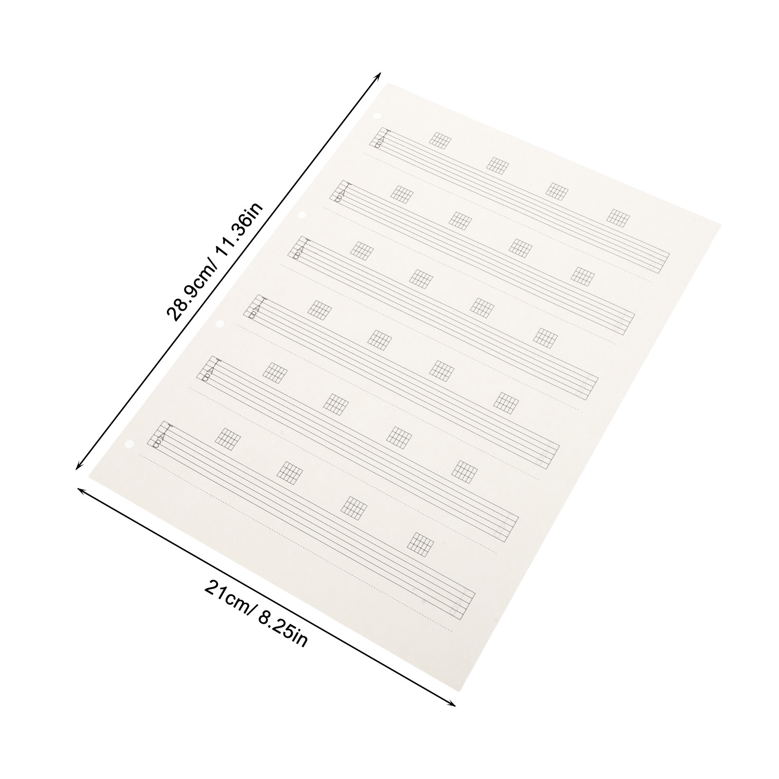 85 sztuk – puste arkusze papie – Blank Sheet Music Notebook recenzja i cena