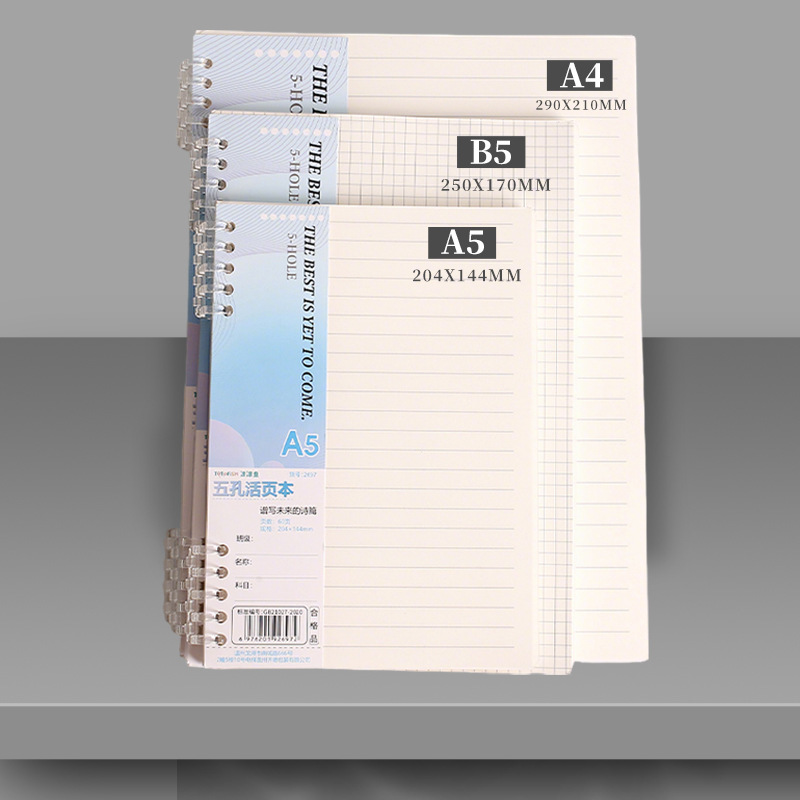 Zestaw do uzupełniania notatni – A5 Spiral Dotted Grid Notebook recenzja i cena