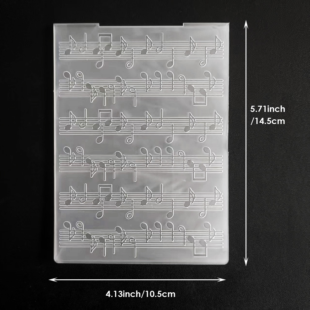 Foldery do embossingu 2D/Notat – Blank Sheet Music Notebook recenzja i cena